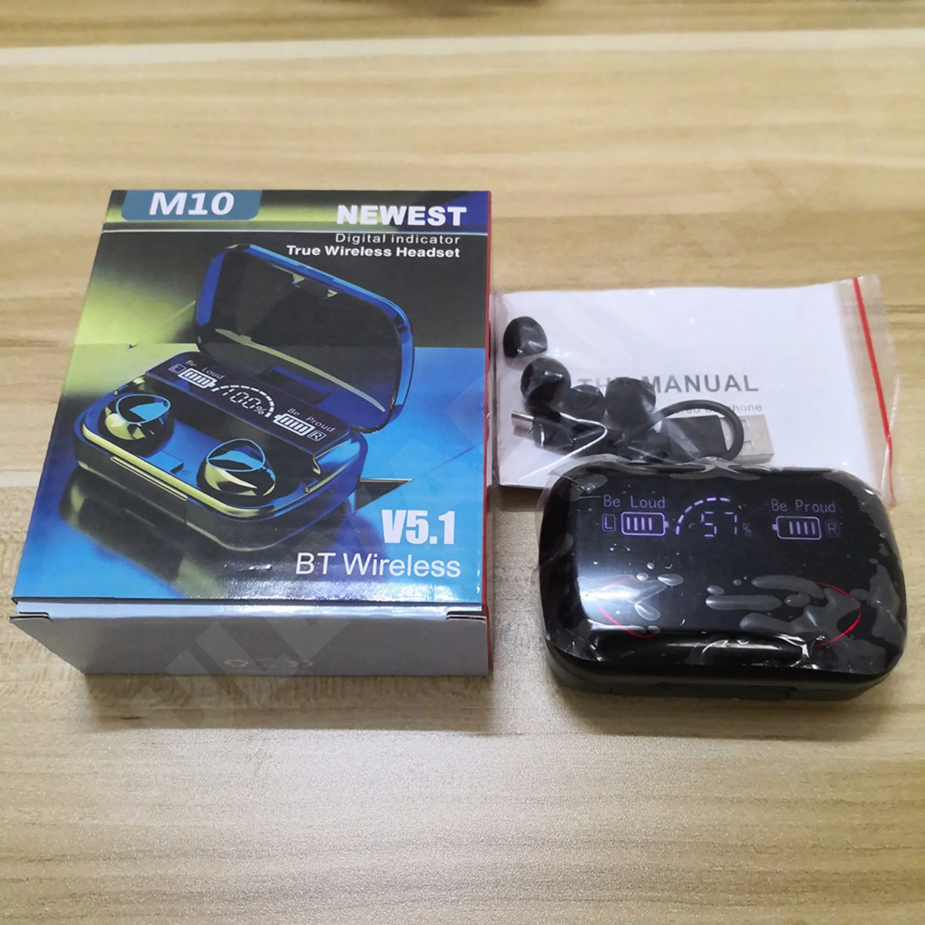 AUDÍFONOS EARBUDS TWS M10 SONIDO CON POWERBANK™ - Image 4