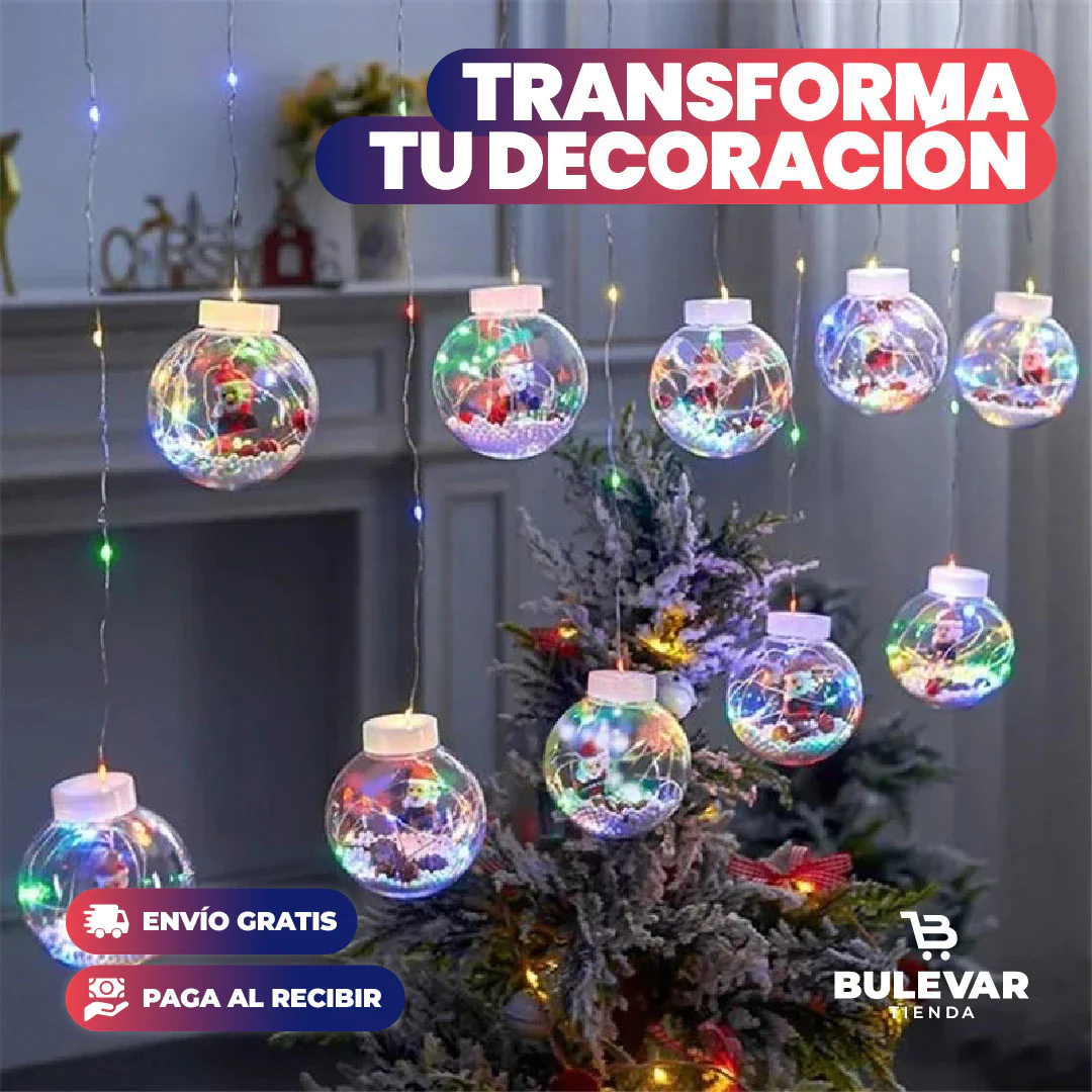 GUIRNALDA NAVIDEÑA DE LUCES LED DECORATIVA - Image 3