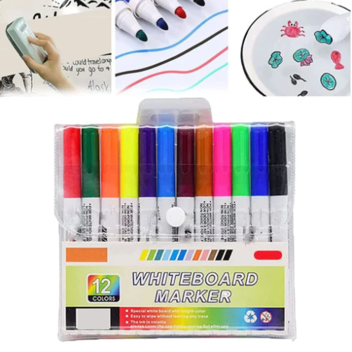KIT 12 MARCADORES MÁGICO PARA DIBUJAR EN EL AGUA - Image 7