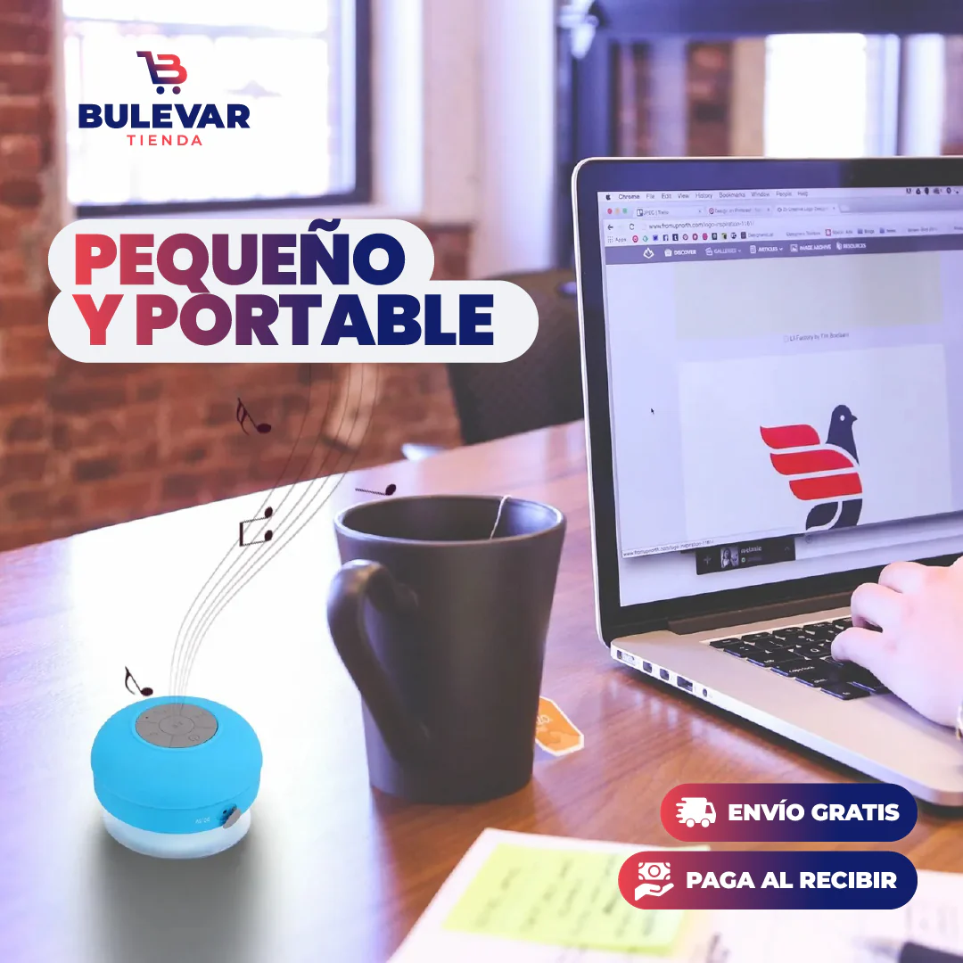 MINI ALTAVOZ PORTÁTIL RESISTENTE AL AGUA - Image 3